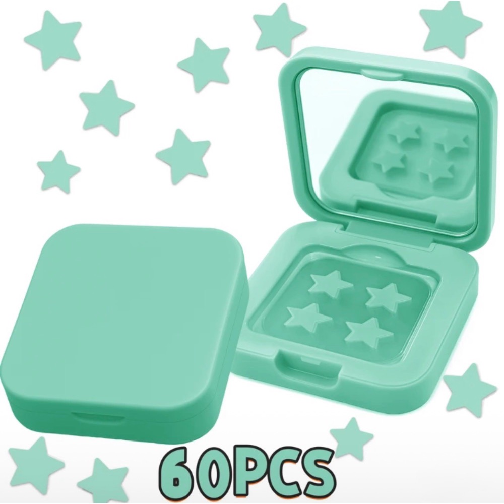 星星防水痘痘貼盒裝60入-規格圖1