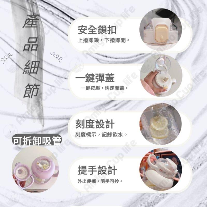 [台灣現貨] 網紅同款 大容量健身水杯 健身水杯 大容量吸管杯 重訓杯 海量水壺 運動水杯 大容量水壺 噸噸水壺 噸噸杯-細節圖2