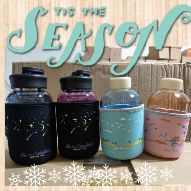 【台灣秒發】韓風 星空玻璃杯 漸變色玻璃杯 大容量玻璃杯 漸層 玻璃杯 漸變色 玻璃杯 韓風玻璃杯 玻璃水杯 提手玻璃杯-細節圖8