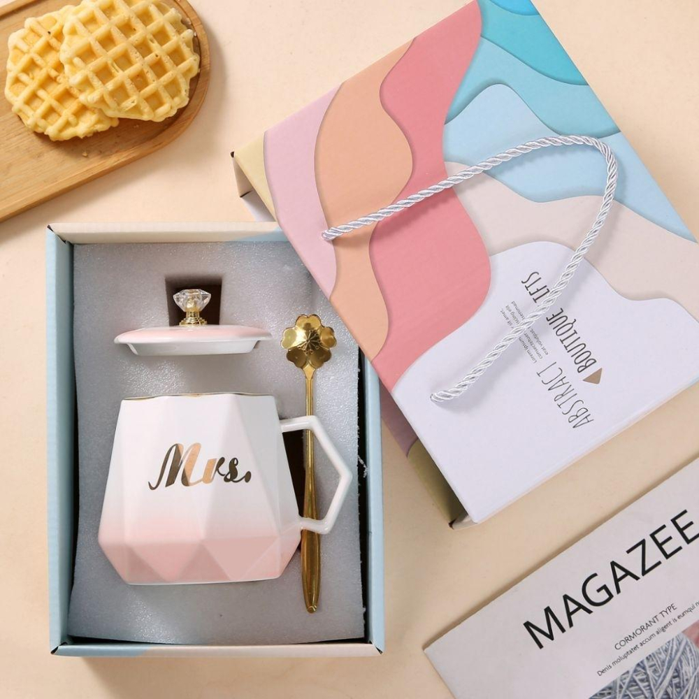 【北歐風】石紋馬克杯 420ml 大理石馬克杯 北歐風馬克杯 辦公室水杯 幾何風馬克杯 大理石紋杯 石紋杯 早餐杯-細節圖4