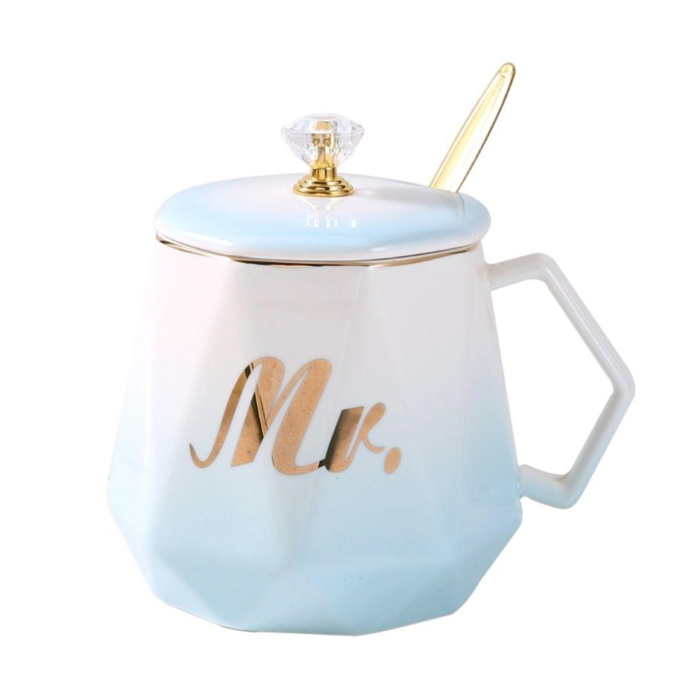 【北歐風】石紋馬克杯 420ml 大理石馬克杯 北歐風馬克杯 辦公室水杯 幾何風馬克杯 大理石紋杯 石紋杯 早餐杯-細節圖5