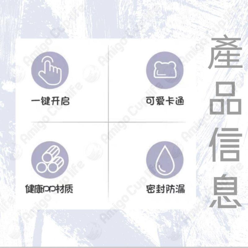 【台灣現貨秒發】草莓熊立體水壺 兒童吸管水壺 卡通造型水壺 熊熊水壺 熊造型水壺 兒童水壺 運動水壺 便攜水壺 防漏水壺-細節圖4