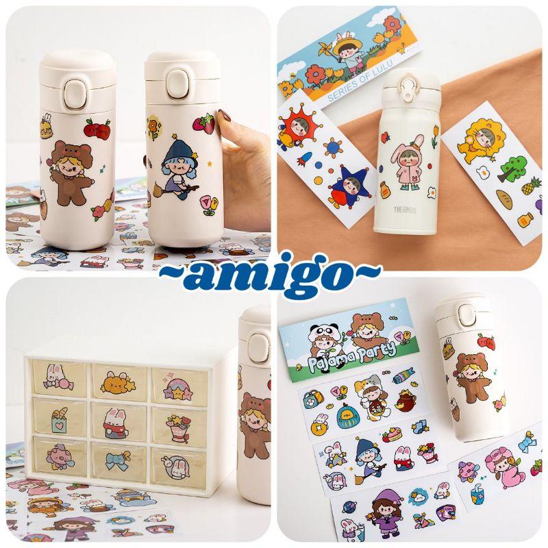 【台灣現貨】ins 手帳貼紙 水杯貼紙 防水貼紙 筆記本貼紙 手機貼紙 ins貼紙 韓風貼紙 韓版手帳風貼紙-細節圖2