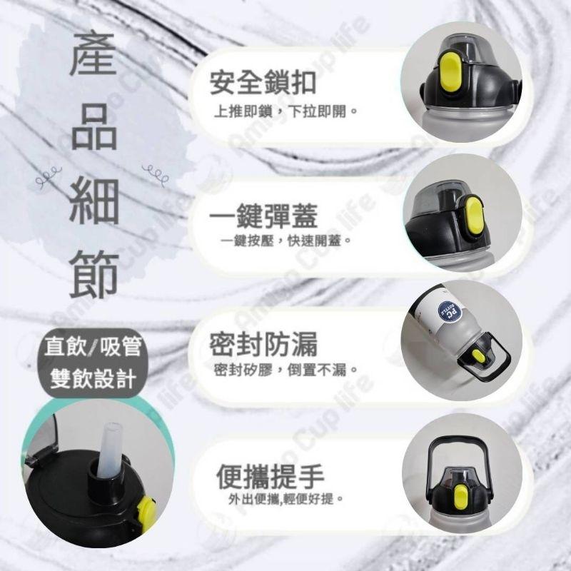 [台灣現貨秒發] 便攜大容量吸管水壺 大容量水壺 健身大水壺 大水壺 運動大水壺 手提大容量水杯 吸管大水壺 便攜大水壺-細節圖2