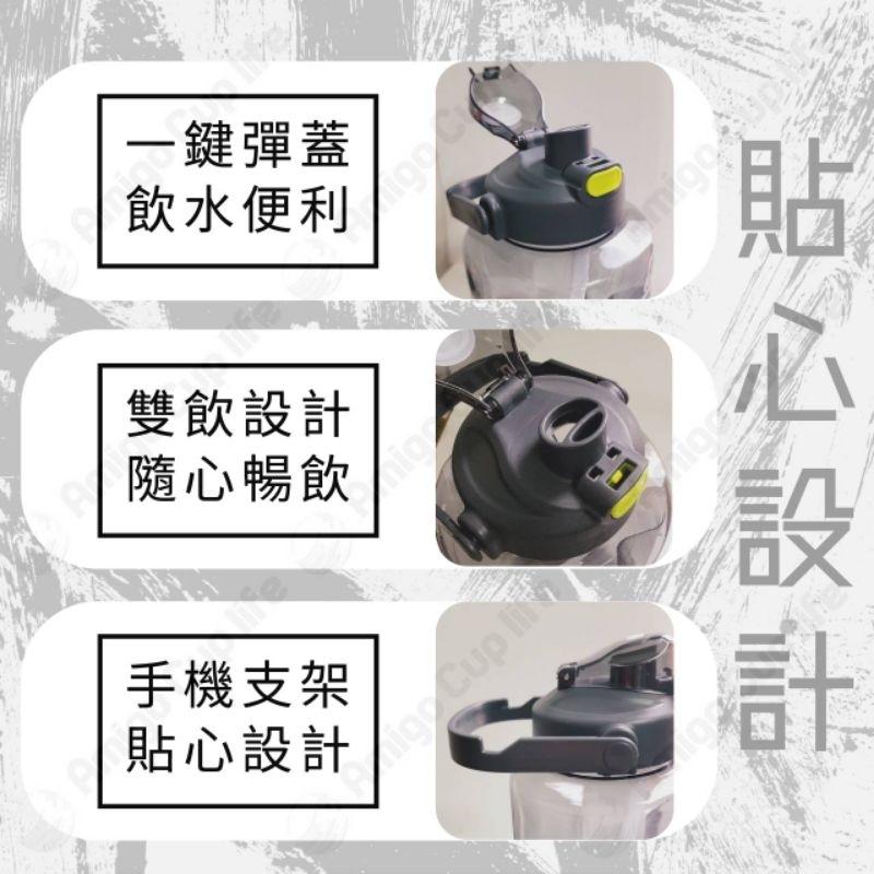 [台灣現貨秒發] 便攜大容量吸管水壺 大容量水壺 健身大水壺 大水壺 運動大水壺 手提大容量水杯 吸管大水壺 便攜大水壺-細節圖7