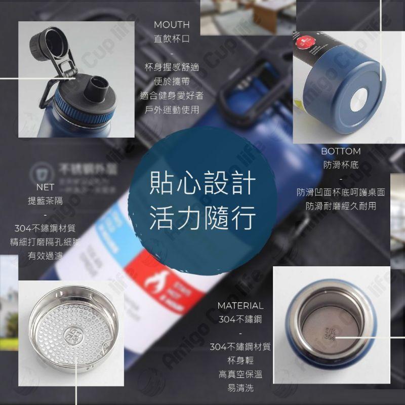 【台灣現貨秒發】304不銹鋼 超大容量保溫杯 大容量保溫杯 外帶保溫杯 手提式保溫杯 手搖保溫杯 健身保溫杯 網紅保溫杯-細節圖2
