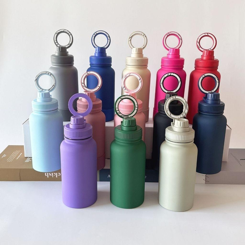 〔台灣現貨〕磁吸杯蓋 thermoflask-獨家大堤把杯蓋 獨家矽膠圈組 替換保溫杯蓋 磁吸保溫杯蓋-細節圖2