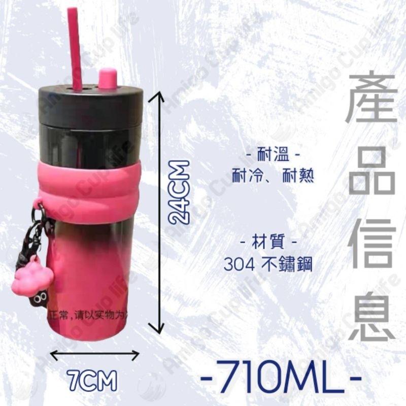【現貨秒發】手搖吸管杯 大容量保溫杯 手搖保溫杯 飲料保溫杯 外帶保溫杯 手提式手搖杯 便攜飲料杯 飲料杯 便攜式保溫杯-細節圖4