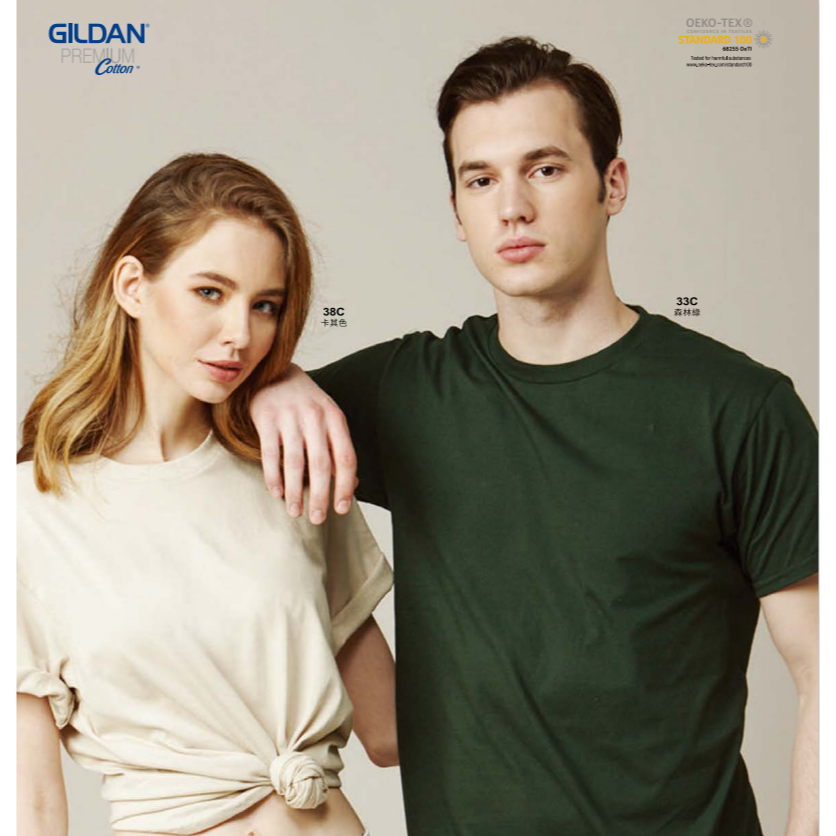 [4XL大尺碼] Gildan吉爾登 76000系列 圓領短袖上衣 大尺碼T恤 4XL下單區 素t 純棉 t恤-細節圖2