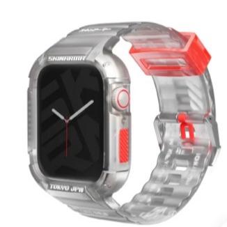 Skinarma Saido 44/45mmApple Watch錶帶街頭潮流一體成形錶帶 8 /7/ 6 5 SE共用-細節圖10