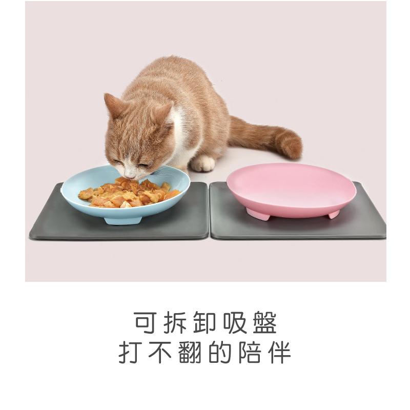 寵物飼料碗多色 鼎形寵物碗 寵物碗架 貓碗 狗碗 斜角不傷脖 寵物用品 貓 狗 安全食用 大容量-細節圖2