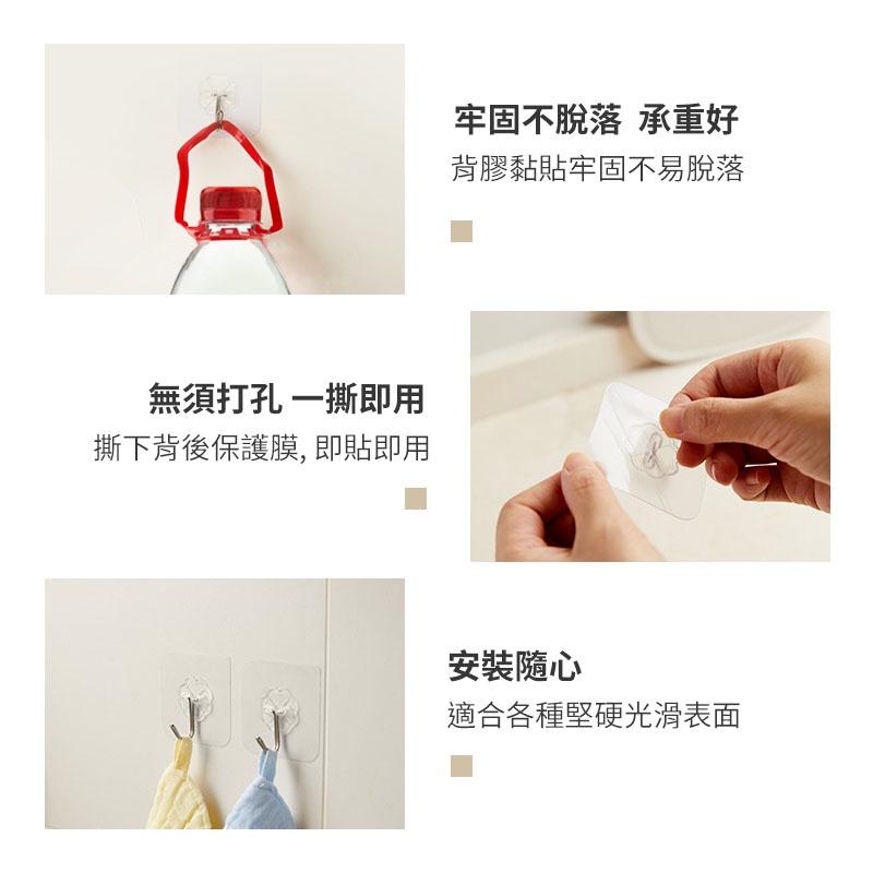 居家生活 收納物品 收納掛勾 衣服掛勾 物品掛勾 包包掛勾 房間掛勾 衣櫥掛勾萬用強力黏膠掛勾│ 強力掛鉤 磁吸掛勾-細節圖4