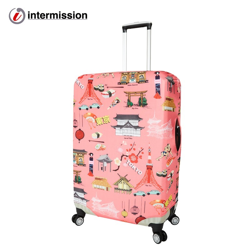 【箱衣WAY-免運】[Travelism-世界系列] LCS343東京循環 行李箱套旅行箱登機箱防塵套創意箱套-規格圖10