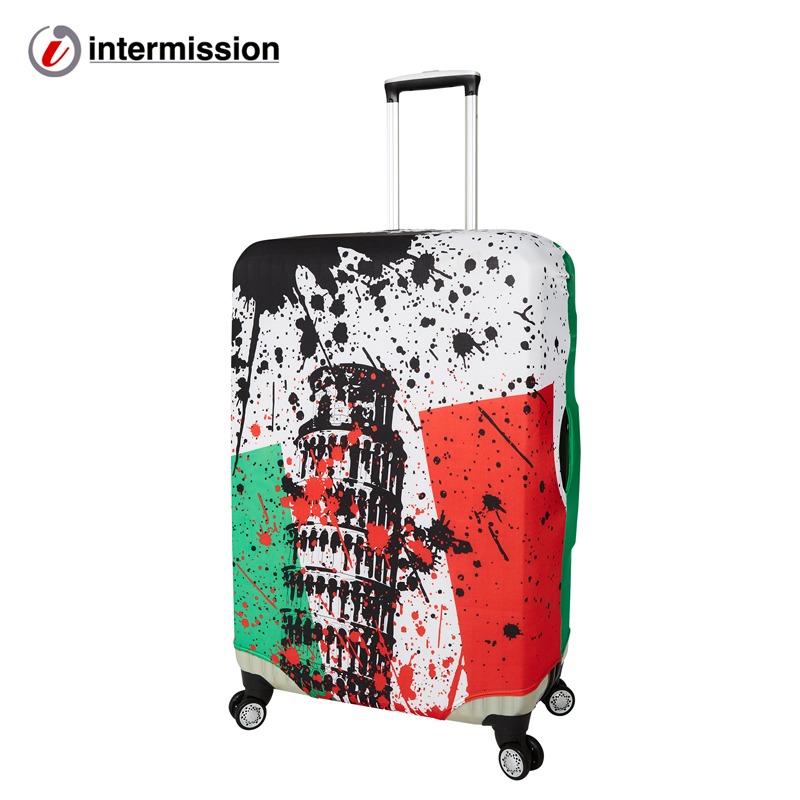 【箱衣WAY免運】【Intermission】LCS216義大利國旗 日版彈力拉桿箱保護套 行李箱套旅行箱 防塵套-規格圖9