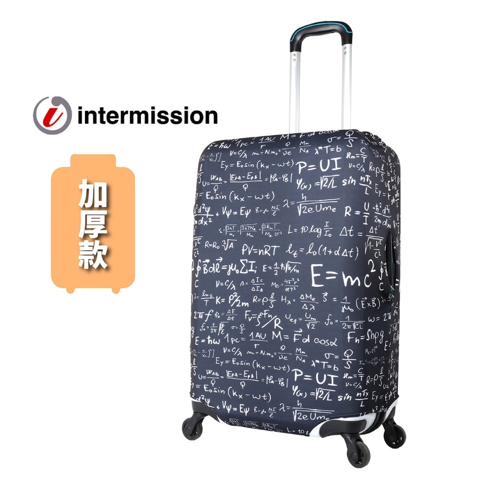 【箱衣WAY-免運】加厚新款【Intermission】LCS708 相對論 日版彈力拉桿箱保護套 行李箱套 防塵套-規格圖9