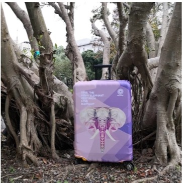 【箱衣WAY免運】【CENTURION】 亞洲象行李箱保護套 專用百夫長27-29吋PC行李箱 他牌26-29吋通-細節圖4