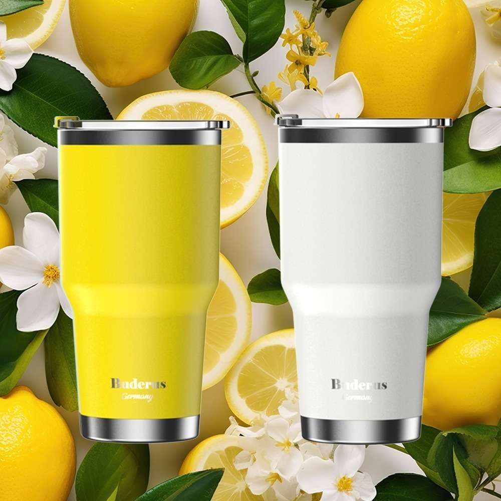 【德國Buderus】陶瓷304不鏽鋼冰霸杯 900ml 繽紛多色 環保杯 保溫 保冰 兩用-規格圖7