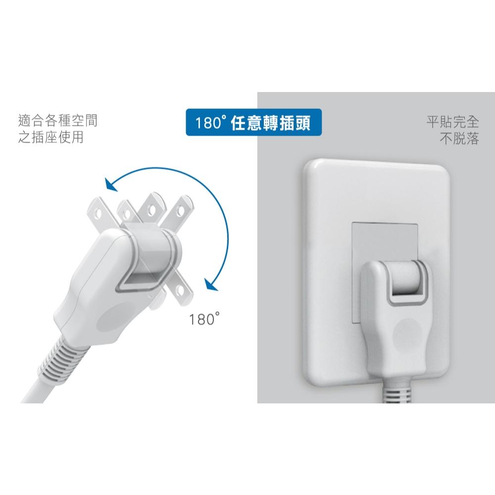 威電 CK2331 過載斷電3開3座電源延長線 4尺 6尺 9尺 21尺 延長線-細節圖6