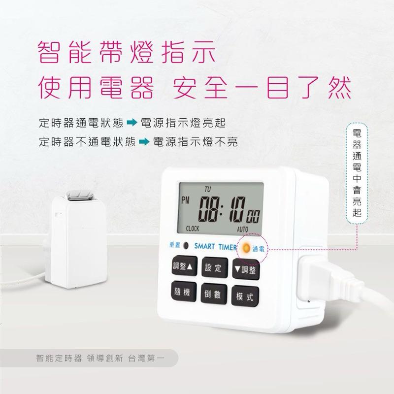 TM-2503 電子式定時器 電子式智能安全定時器 每週7天循環設定  15A 1650W-細節圖5