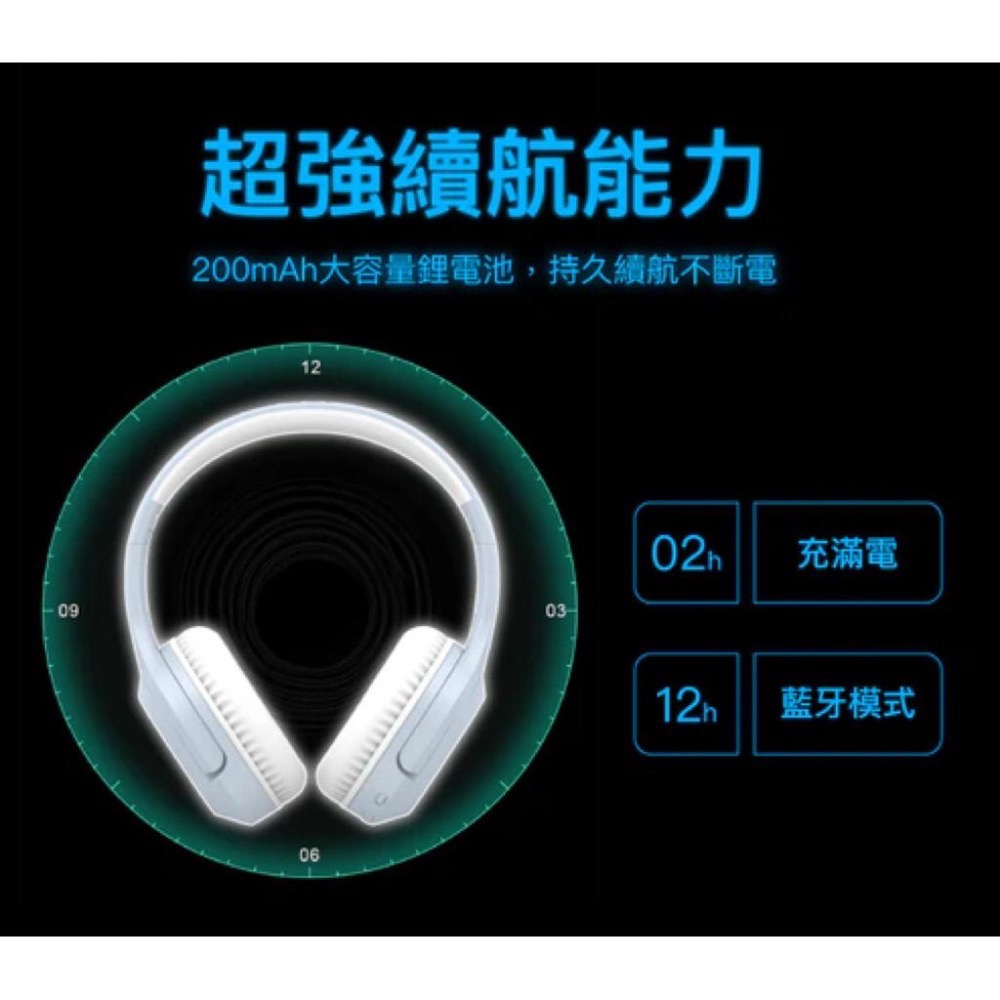 全罩式藍牙耳機TM-086 內建麥克風 Type-C充電 音樂控制鍵 可接音源線 可折疊收納-細節圖8