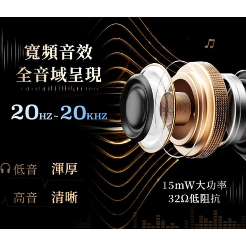 POLYWELL 全罩式藍牙耳機TM-087 超長續航耳罩耳機 高音質 內建麥克風 Type-C充電 可折疊-細節圖4