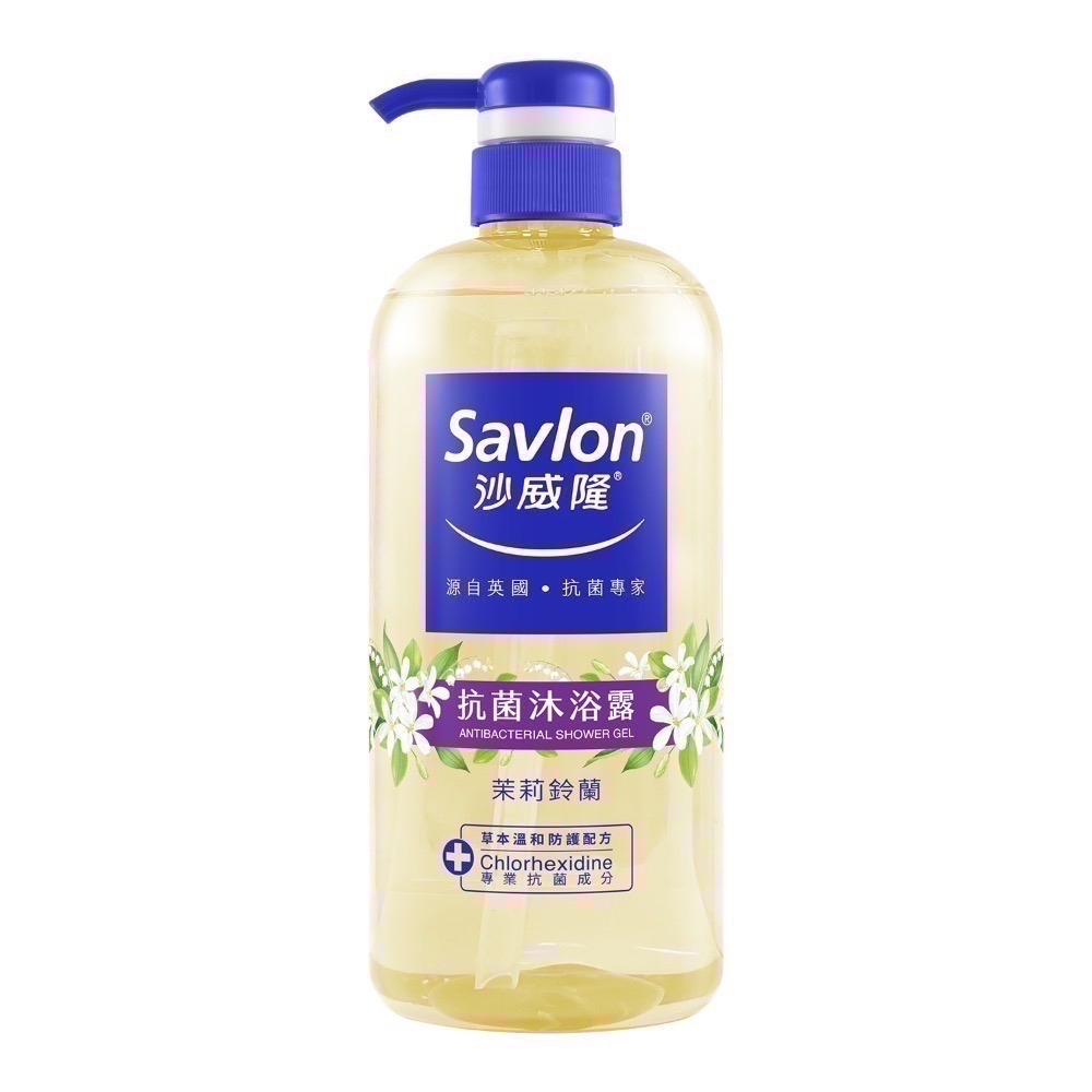 【限時購】沙威隆SAVLON 1000ml 抗菌沐浴露 清新綠茶 沉靜松木 檸香馬鞭草 洋甘菊 沐浴露-細節圖7