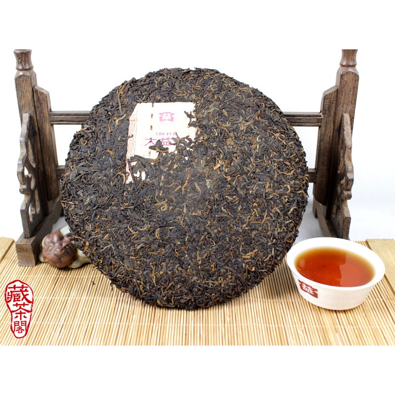 【藏茶閣】2014年雲南大益普洱茶 7572 新手的標準配備 經典配方 熟茶非7552 7752 8592-細節圖5