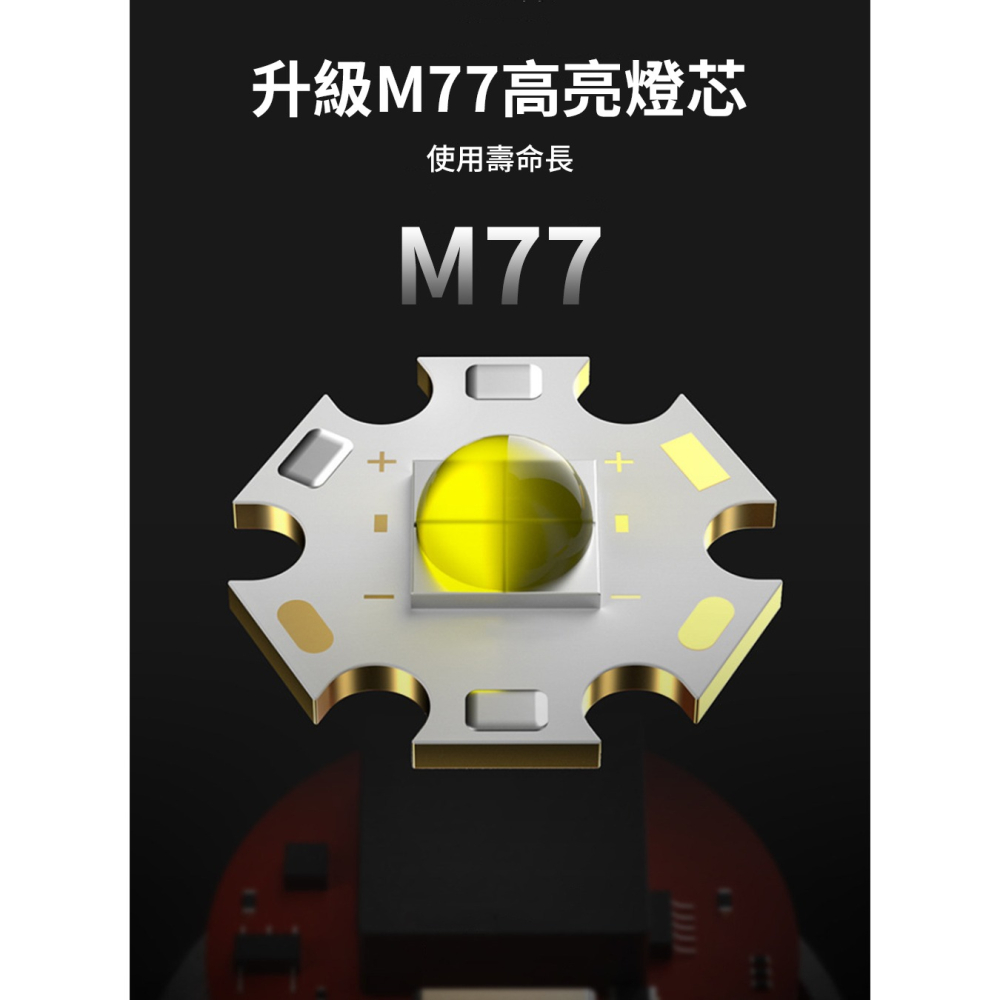 微笑鯊【K225 M77變焦感應強光頭燈】防水 感應頭燈 釣魚頭燈 頭戴式頭燈 夜釣燈 工作燈 露營 登山 戶外照明-細節圖6