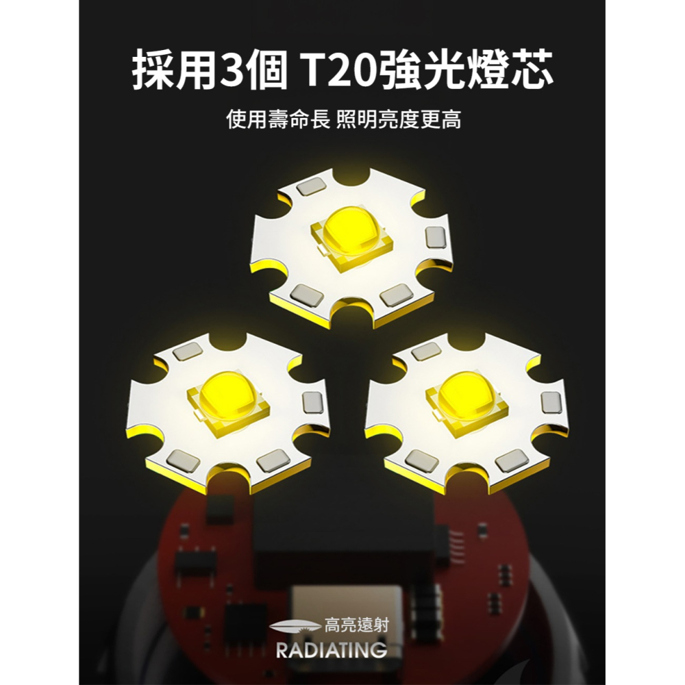 微笑鯊【SD1026迷你強光多功能手電筒】防水 充電手電筒 磁吸手電筒  露營 登山 釣魚 戶外照明 多功能照明-細節圖4