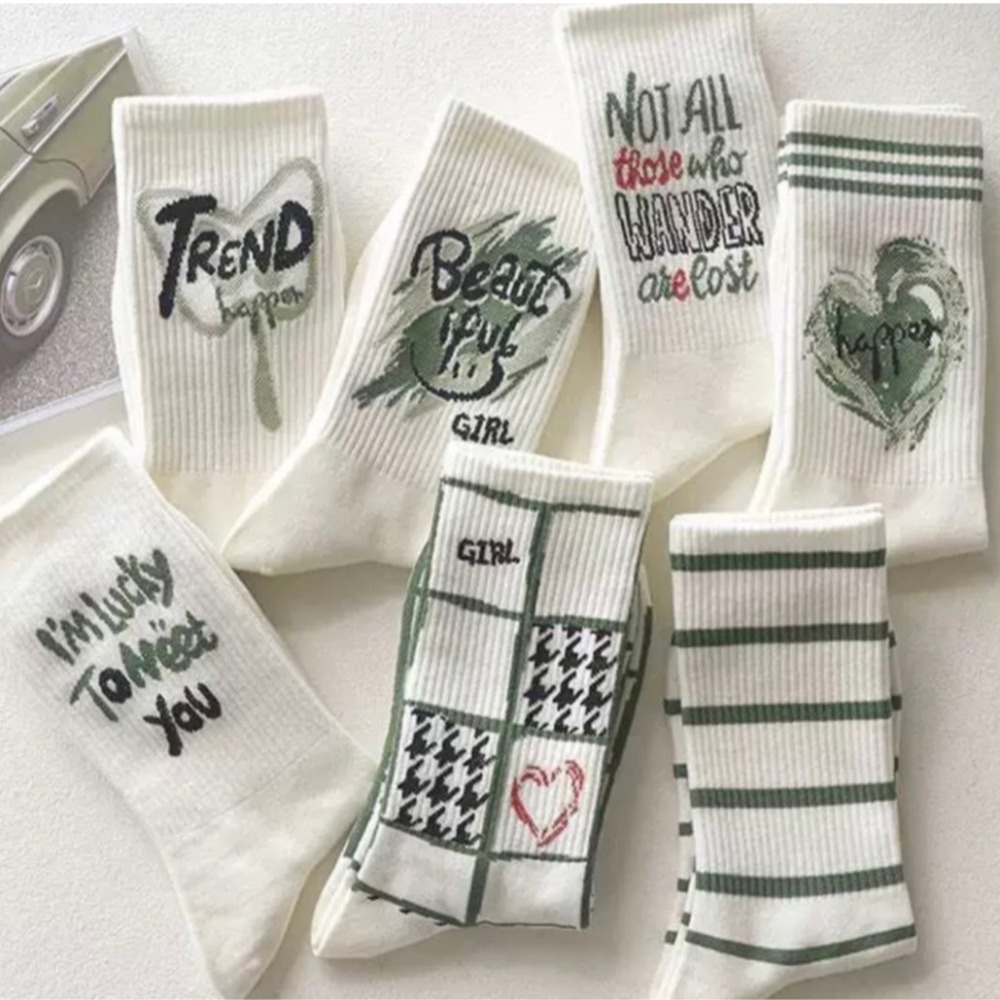 🏷️ins潮流運動學生中筒運動襪-細節圖2