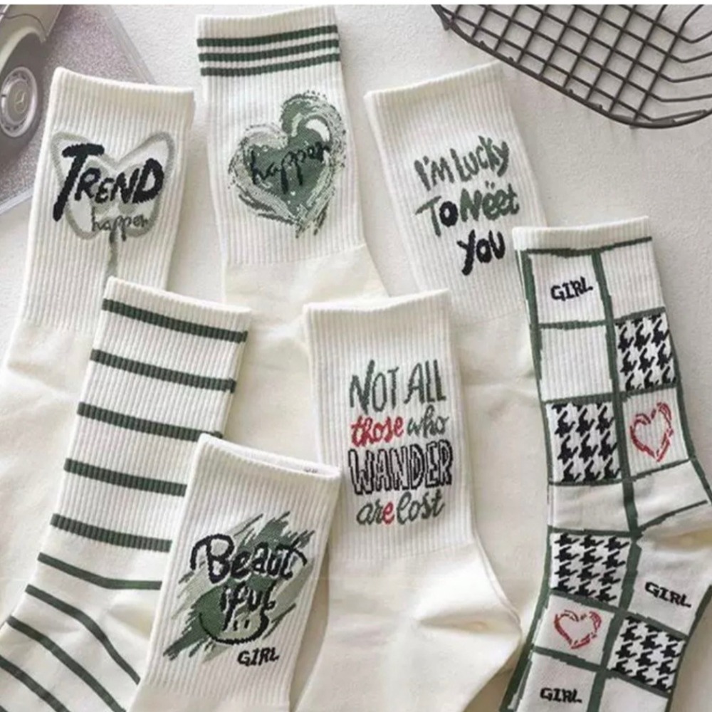 🏷️ins潮流運動學生中筒運動襪-細節圖3