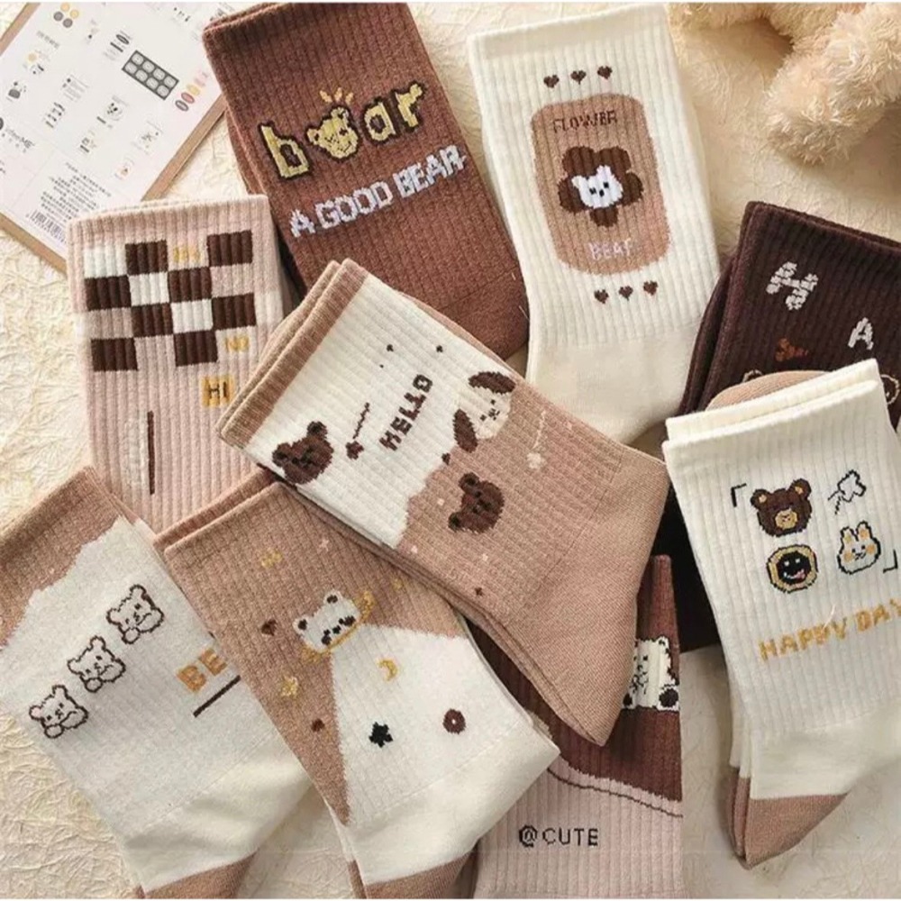 🏷️ins甜美可愛少女百搭襪-細節圖3