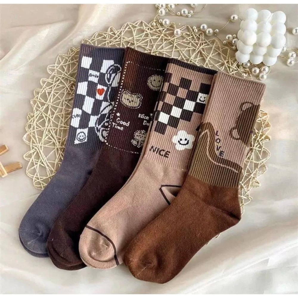 🏷️ins加厚復古日系百搭棉襪-細節圖4