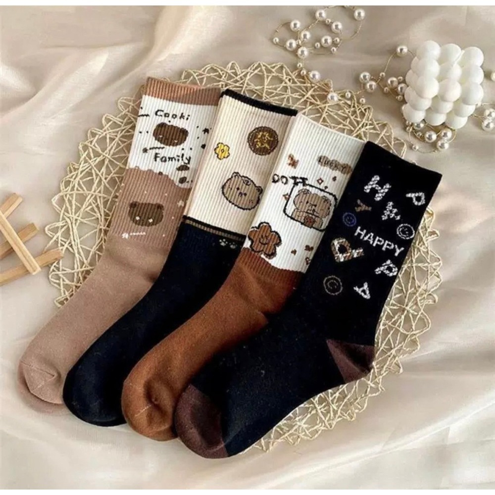 🏷️ins加厚復古日系百搭棉襪-細節圖5