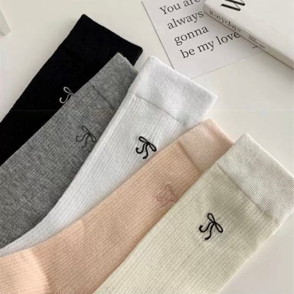 🏷️ins女款百搭巴蕾風超薄款長襪-細節圖2