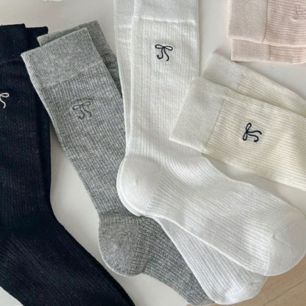 🏷️ins女款百搭巴蕾風超薄款長襪-細節圖3