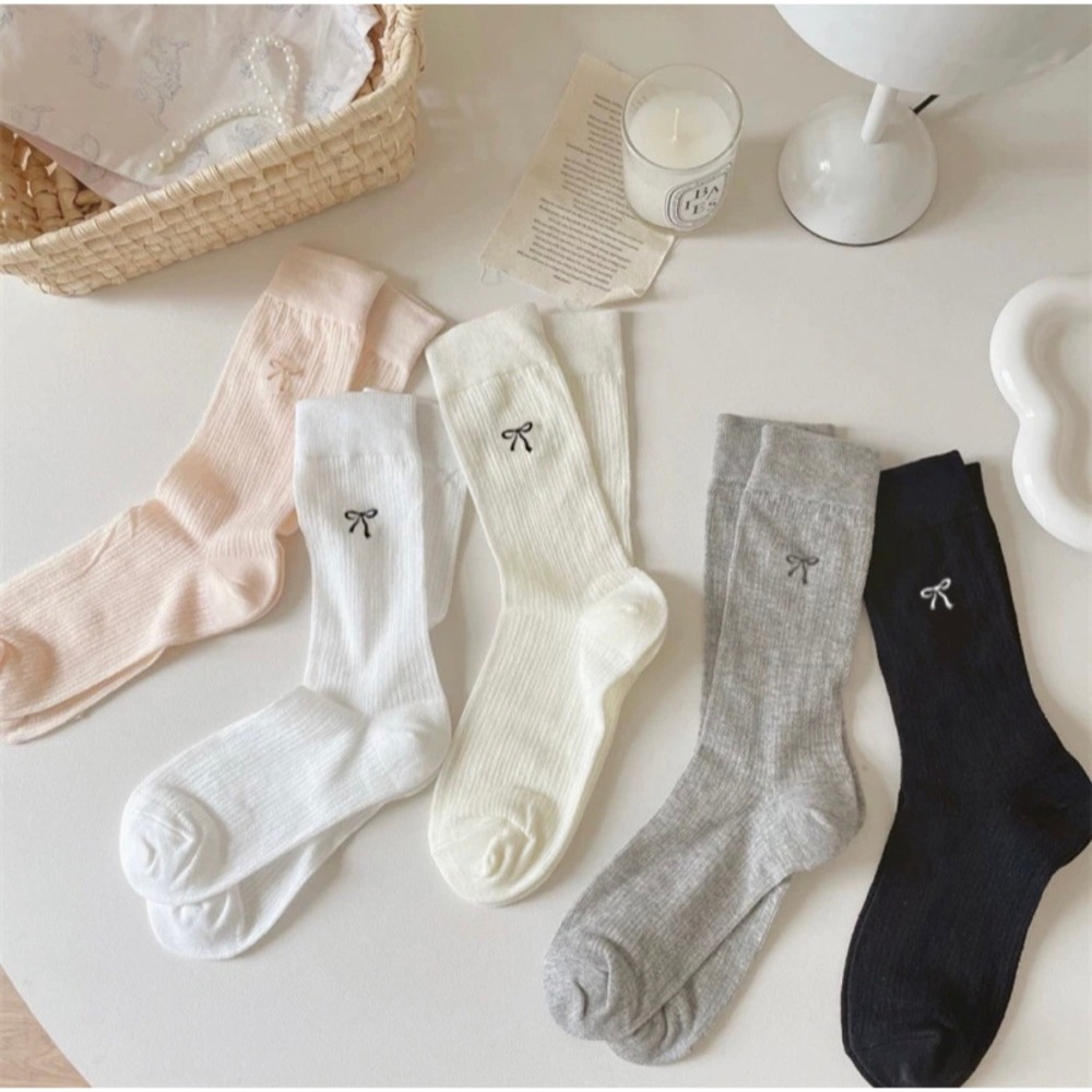 🏷️ins女款百搭巴蕾風超薄款長襪-細節圖4