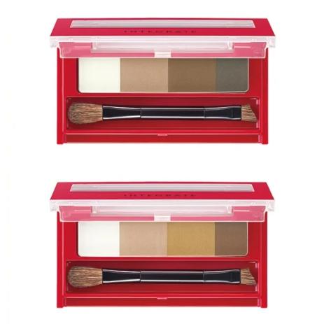 【🌟做一休三🌟】INTEGRATE 極緻立體四色眉粉盒(2色)2.5g 有刷子