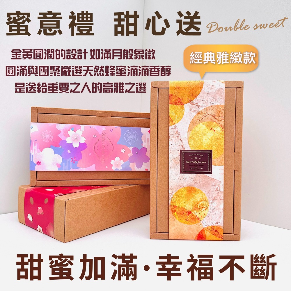 【老家蜂農養蜂場】超值蜂蜜禮盒組 禮盒系列生蜂蜜/擠壓瓶-細節圖4