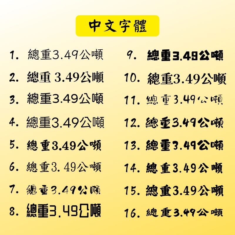 【驗車貼紙】 -【車門、車尾標示】 卡典西德防水耐曬貼紙 - 電腦刻字-細節圖5