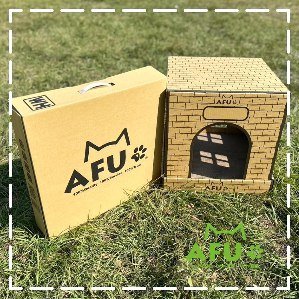 【AFU寵物世界】WH紅磚貓屋 貓屋 大型貓 肥貓 貓咪貓抓板 貓咪睡窩 寵物用品 貓咪狗狗 毛孩用品 貓咪用品-細節圖5