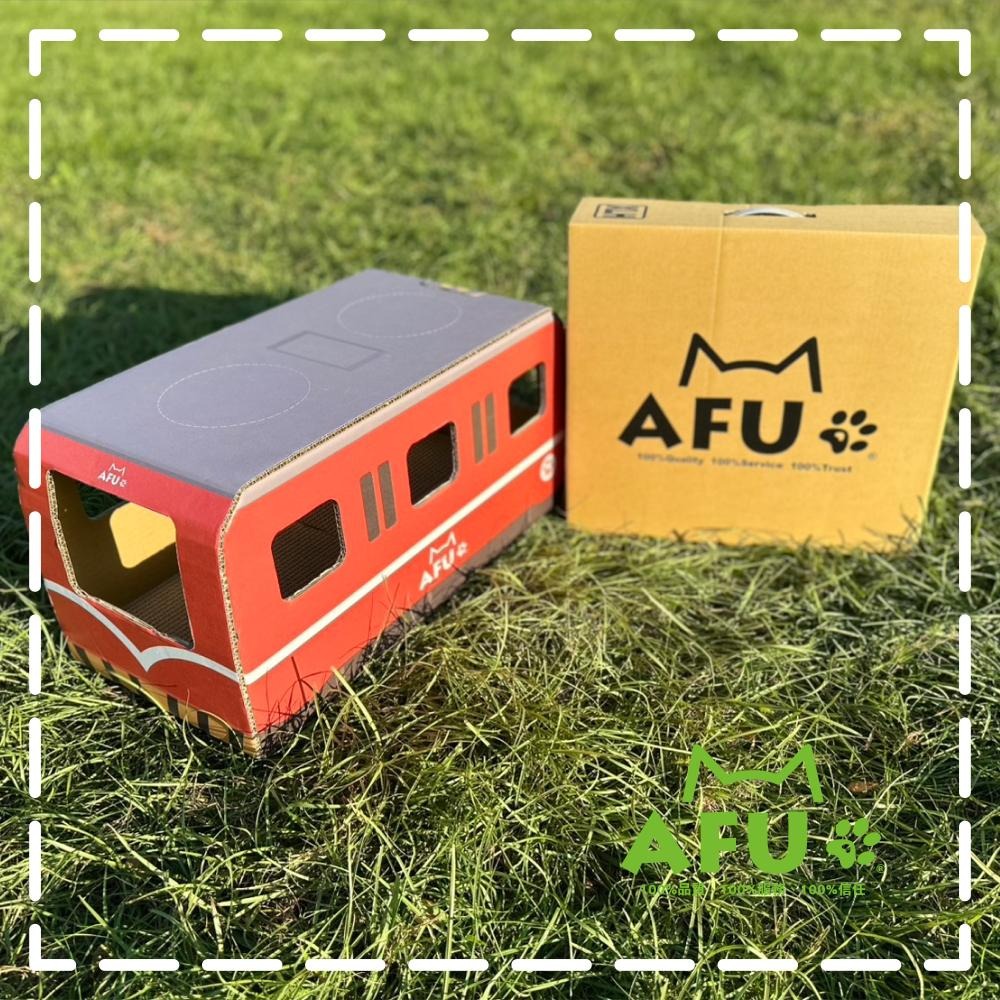 【AFU寵物世界】TH火車貓屋 貓咪貓抓板 貓咪舒緩 寵物用品 貓咪狗狗 毛孩用品 貓咪用品  貓咪磨爪用品-細節圖4