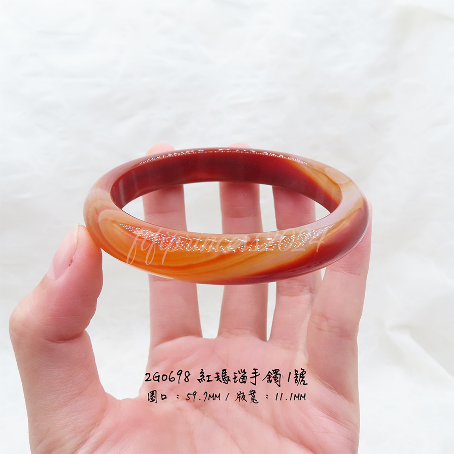 肥肥公主水晶小舖＊手鐲＊紅瑪瑙＊-細節圖5