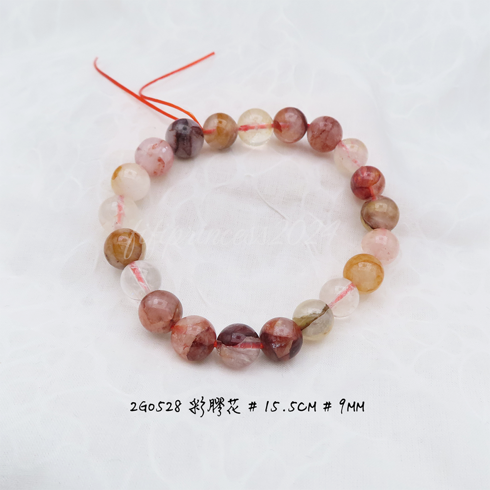 彩膠花-9mm-15.5cm