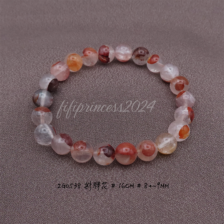 彩膠花-8+~9mm-16cm