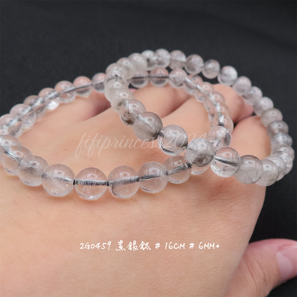 肥肥公主水晶小舖＊1010＊黑銀鈦＊-細節圖4