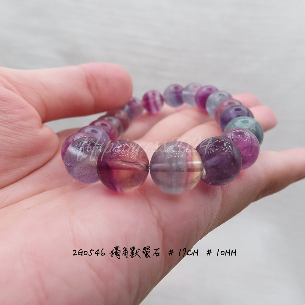 肥肥公主水晶小舖＊1018＊彩螢石＊獨角獸螢石＊-細節圖8