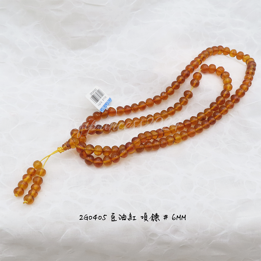肥肥公主水晶小舖＊1111＊天然琥珀＊羅漢珠＊豆油紅＊-規格圖6