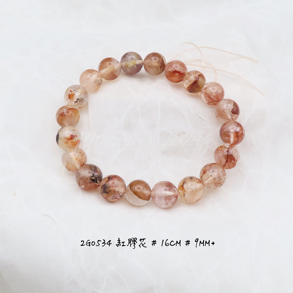 肥肥公主水晶小舖＊1008＊紅膠花＊-規格圖9