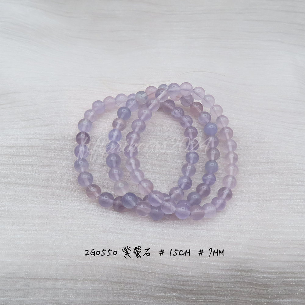 紫螢石-7mm-15cm-不挑款